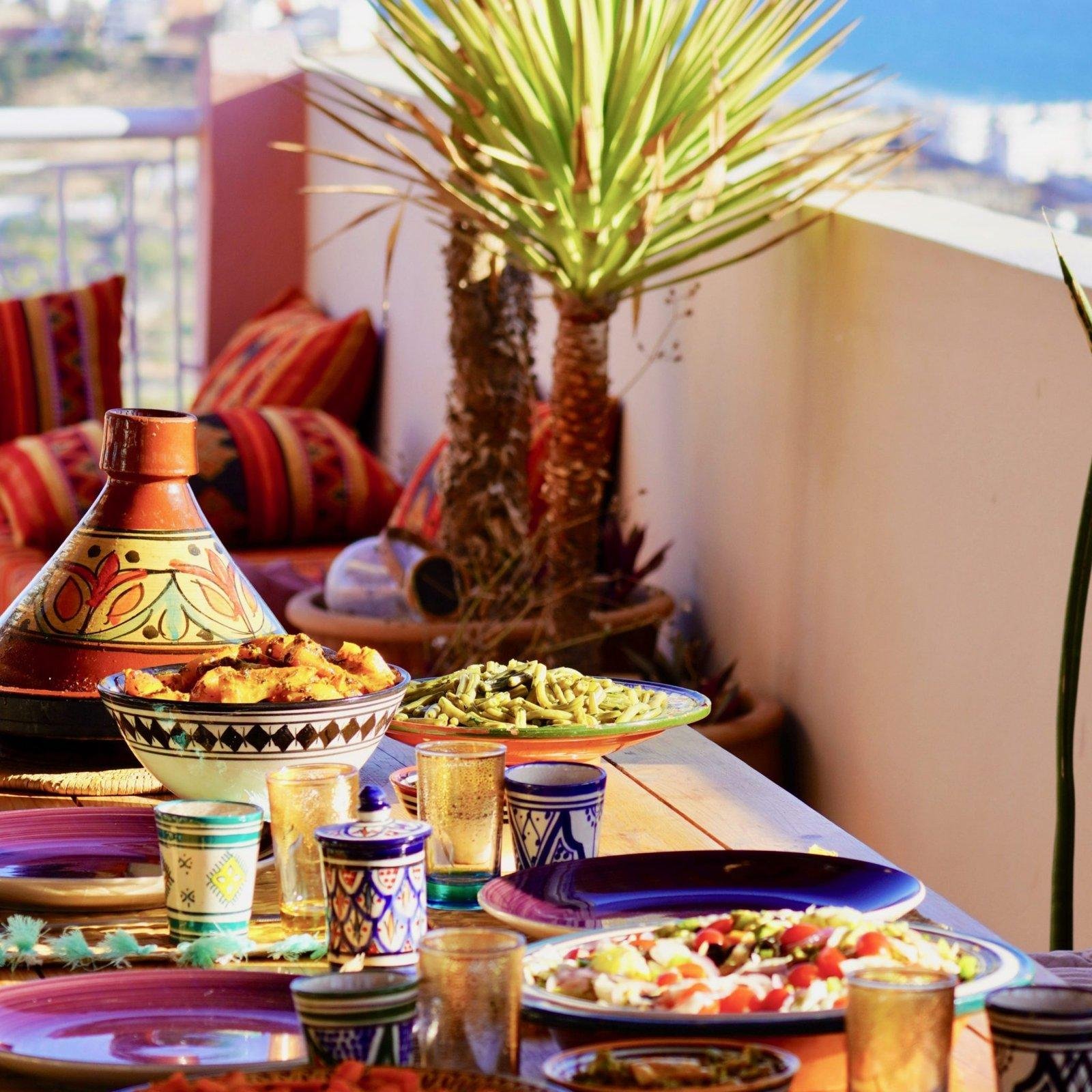 Traditional couscous dish commonly served on Fridays